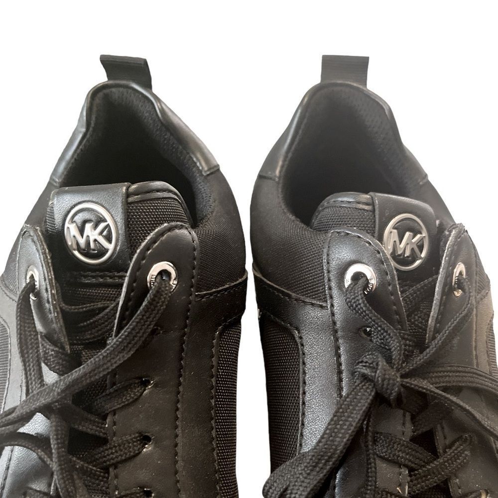 Michael Kors Wilma Color-Block Logo Trainer Fashion Sneakers - Picture 6 of 9